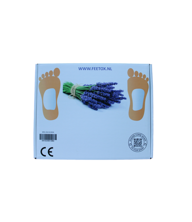 Feetox Detox voetpleister | Lavendel ( 32 stuks ) - Ontgiften, betere stofwisseling, betere nachtrust, meer energie