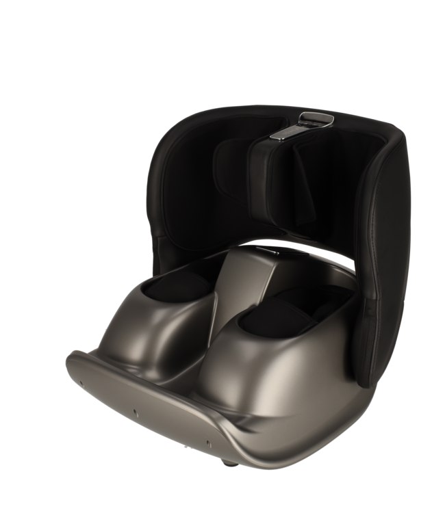 Happy Feet Happy Feet Pro gris, le massage ferme et polyvalent des pieds et des mollets