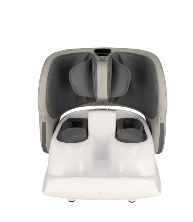 Happy Feet Happy Feet Pro blanc, le massage ferme et polyvalent des pieds et des mollets