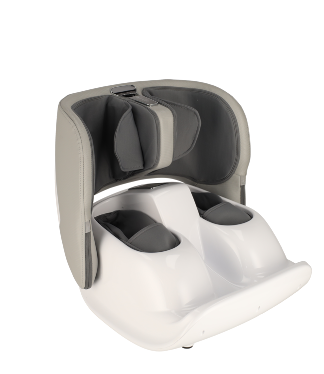 Happy Feet Happy Feet Pro blanc, le massage ferme et polyvalent des pieds et des mollets