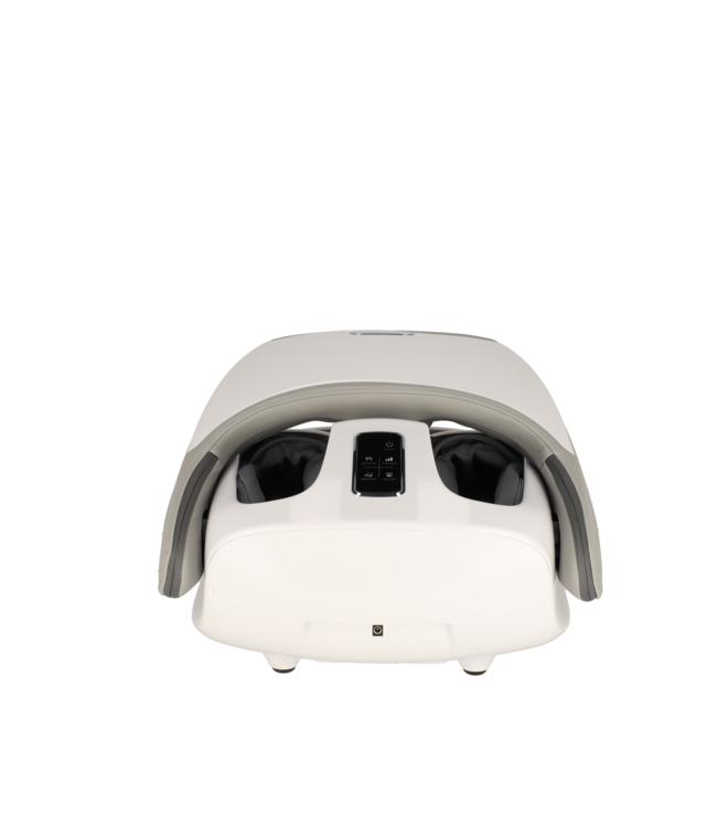 Happy Feet Happy Feet Pro blanc, le massage ferme et polyvalent des pieds et des mollets