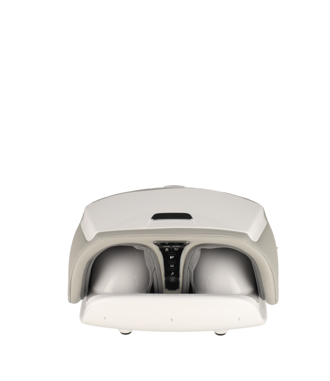 Happy Feet Happy Feet Pro blanc, le massage ferme et polyvalent des pieds et des mollets