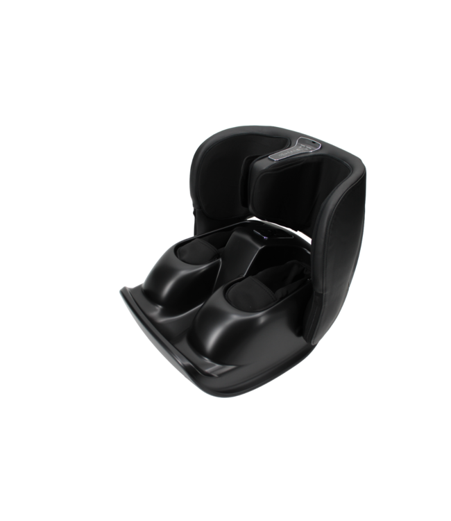 Happy Feet Happy Feet Pro noir, le massage ferme et polyvalent des pieds et des mollets