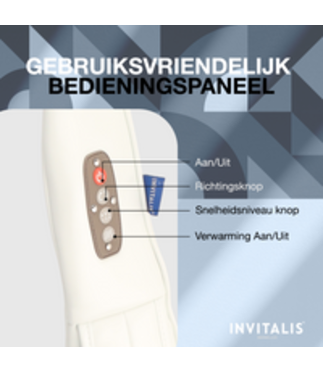 Invitalis Vitaly Med Flexi Plus  potente cinturón de masaje con infrarrojos