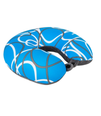 Invitalis Kuschelmaxx  cou - oreiller de voyage bleu