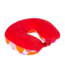 Invitalis  Kuschelmaxx neck travel pillow orange - red circles