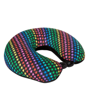 Invitalis Kuschelmaxx neck travel pillow stars