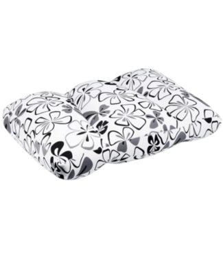 Invitalis Oreiller de couchage Kuschelmaxx blumen nero