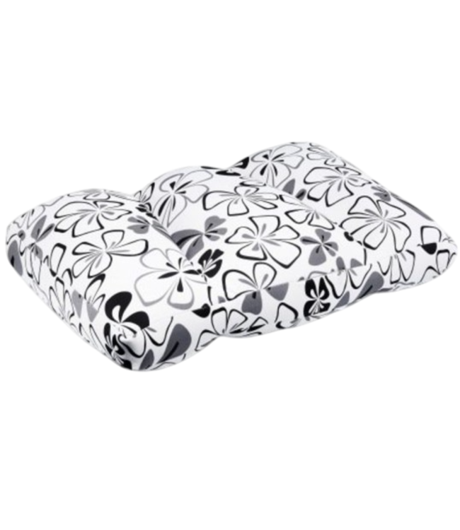 Invitalis Oreiller de couchage Kuschelmaxx blumen nero