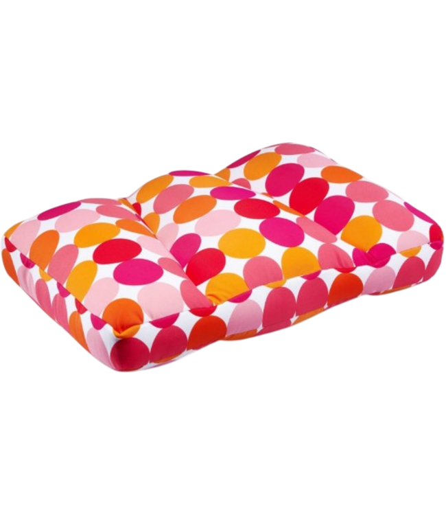 Invitalis Cuscino per dormire Kuschelmaxx punkte orange