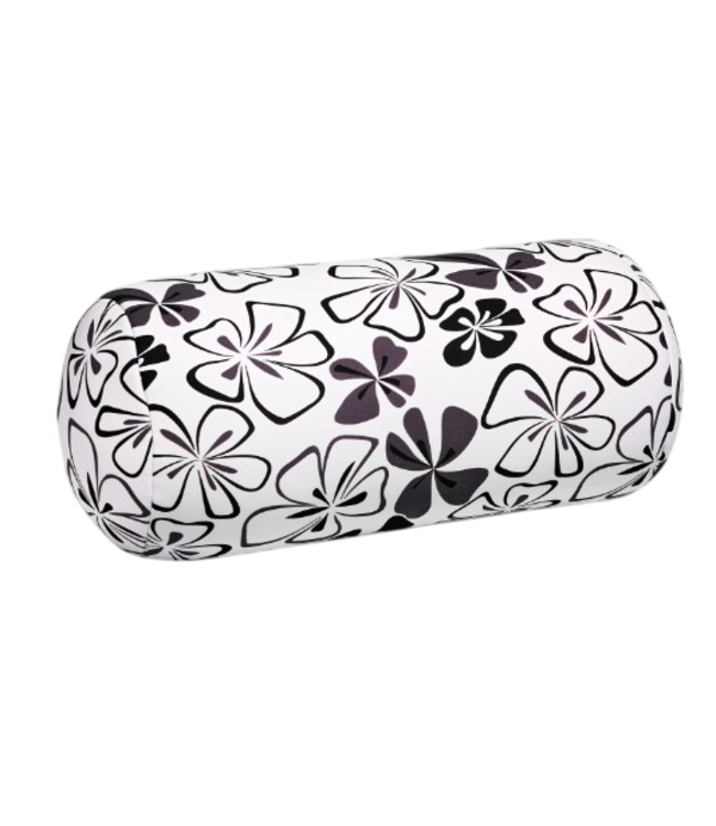 Invitalis  Kuschelmaxx printed roll blumen nero