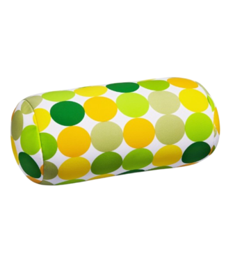 Invitalis Rollo impreso Kuschelmaxx punkte gelb
