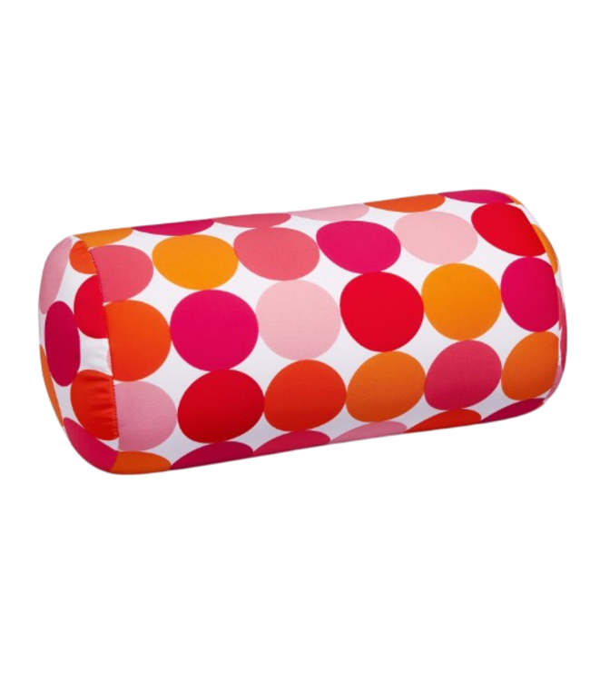 Invitalis Kuschelmaxx bedruckte Rolle punkte orange