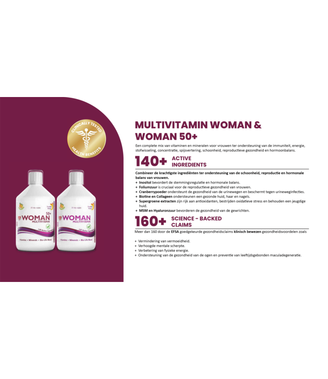 Swedish Healtbrand Woman Multivitamine