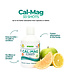 Swedish Healtbrand Calcium- Magnesium liquid vitamin (NON-GMO) for 33 days including measuring cup, zinc, vitamin C + D, vegan, gluten-free, yeast-free, 500ml content daily intake 15ml