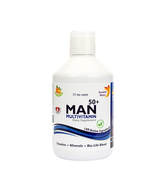 Swedish Healtbrand Man 50+ Multivitamine