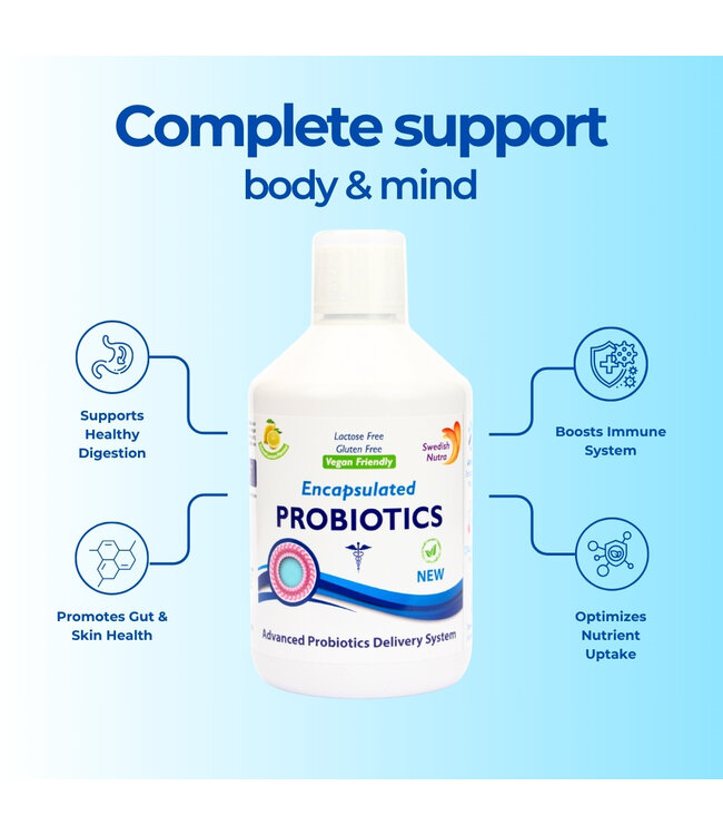 Swedish Healtbrand Probiotiques + Multivitamines pour hommes