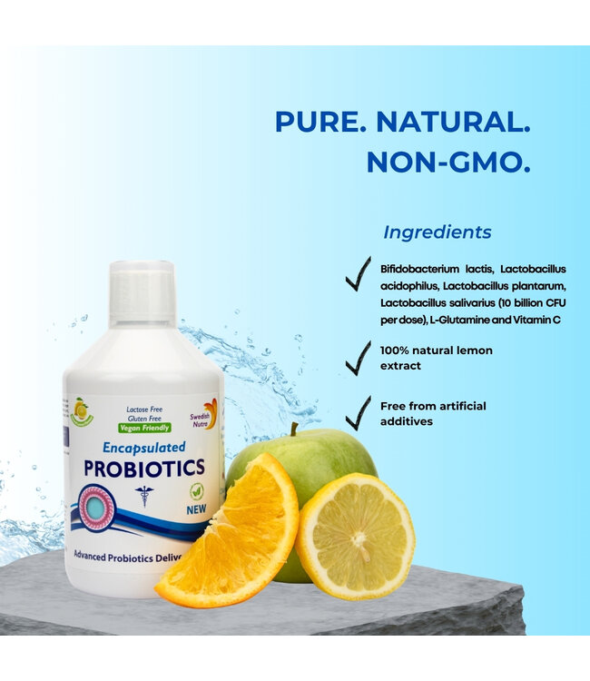 Swedish Healtbrand Probióticos + Multivitaminas para hombres