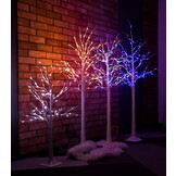 Kunstboom 180 cm – met verlichting 144 LED - multicolor