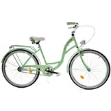 Meisjesfiets 26 inch stevig model mintgroen van Dallas Bike