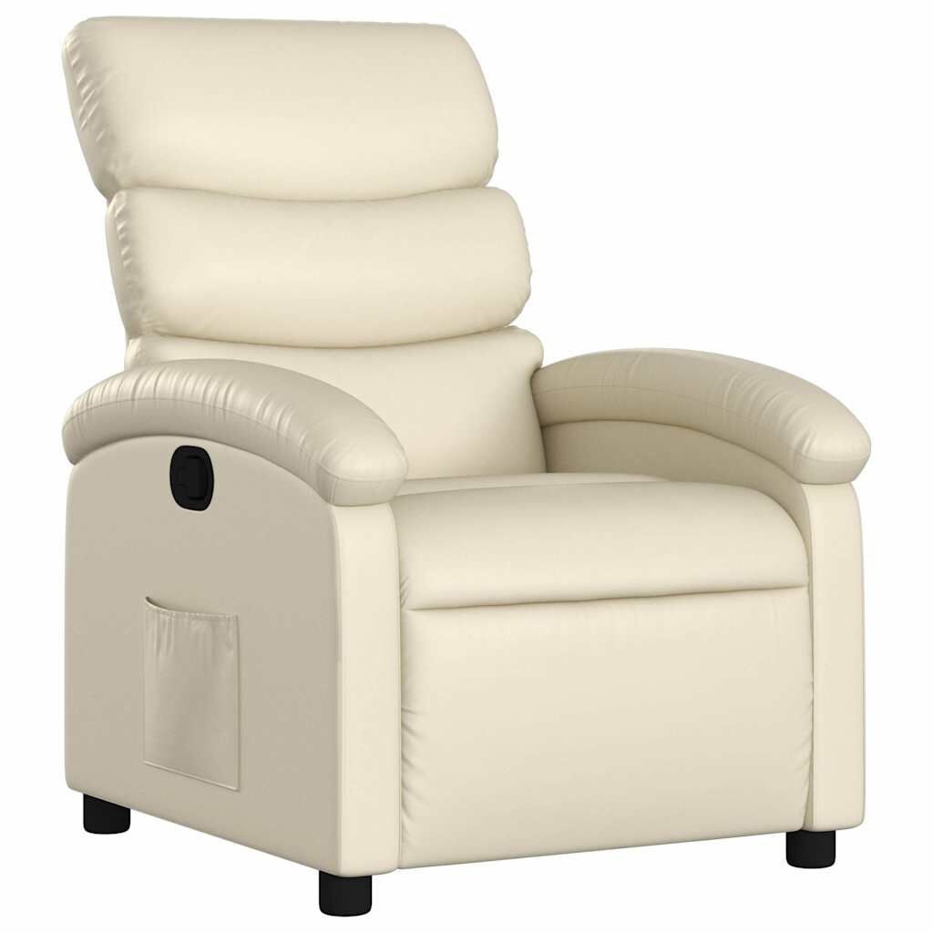 VidaXL Crème Relaxfauteuil - Verstelbaar - 45% Korting!