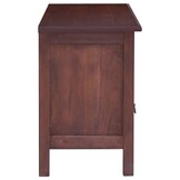 VidaXL TV-Meubel Mahonie 100cm Bruin - 50% Korting!