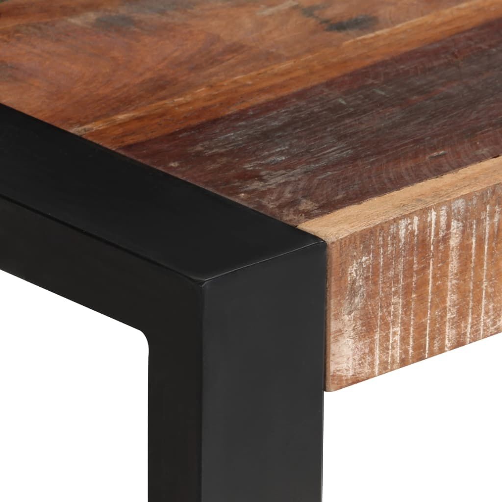 VidaXL Eettafel Recycled Hout 70x70cm - Nu 42% Korting!