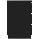 vidaXL Schrijftafel Zwart 140cm - 35% Korting! (Beschadigd)