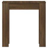 vidaXL Eettafel Bruin Eiken - 140cm - 35% Korting!
