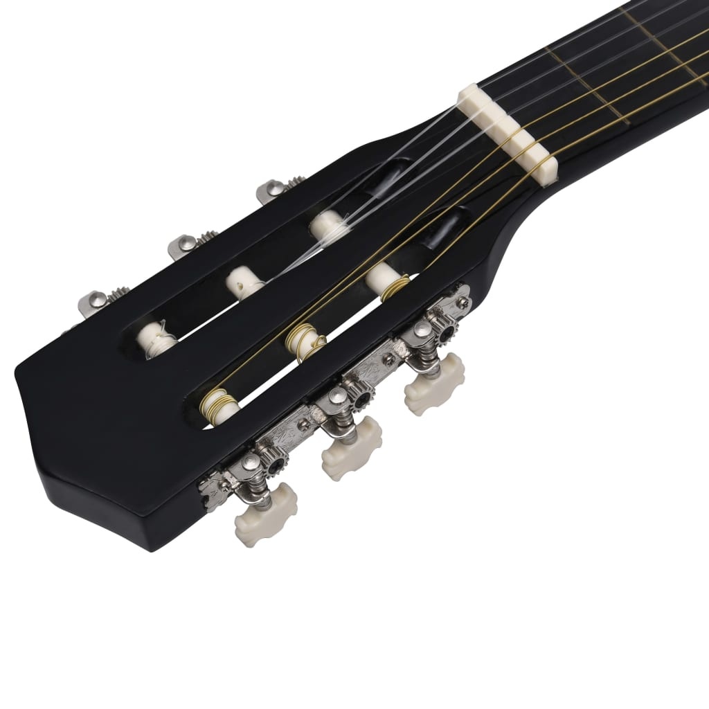 Gitaar Cutaway 38" Zwart - 45% Korting! Western Klassiek
