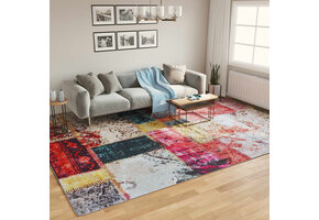 vidaXL Vloerkleed 400x300cm Meerkleurig - Wasbaar & Antislip! 45% Korting