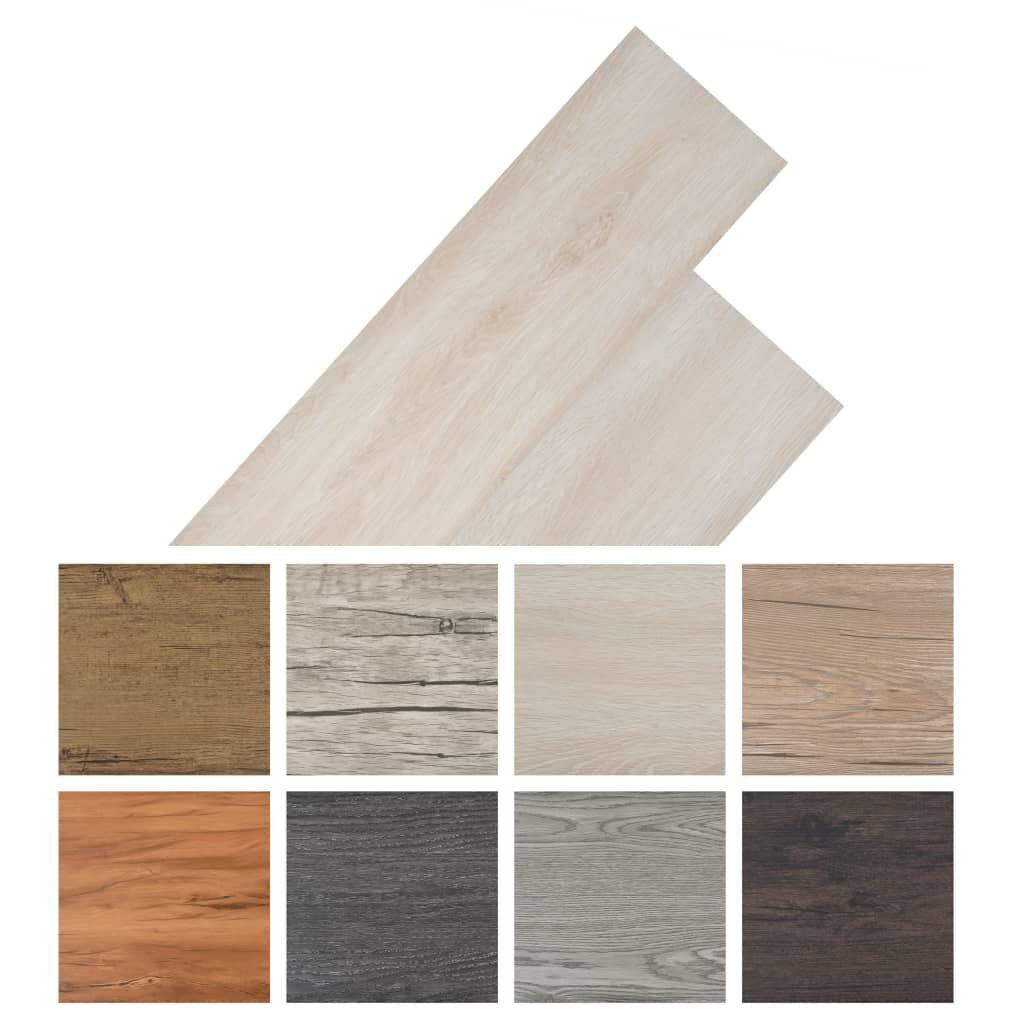 vidaXL PVC Vloerplanken Wit Eiken 5,26m² - 47% Korting!
