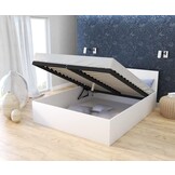 Twijfelaar 120x200 Wit - Opklapbaar - 55% Korting!