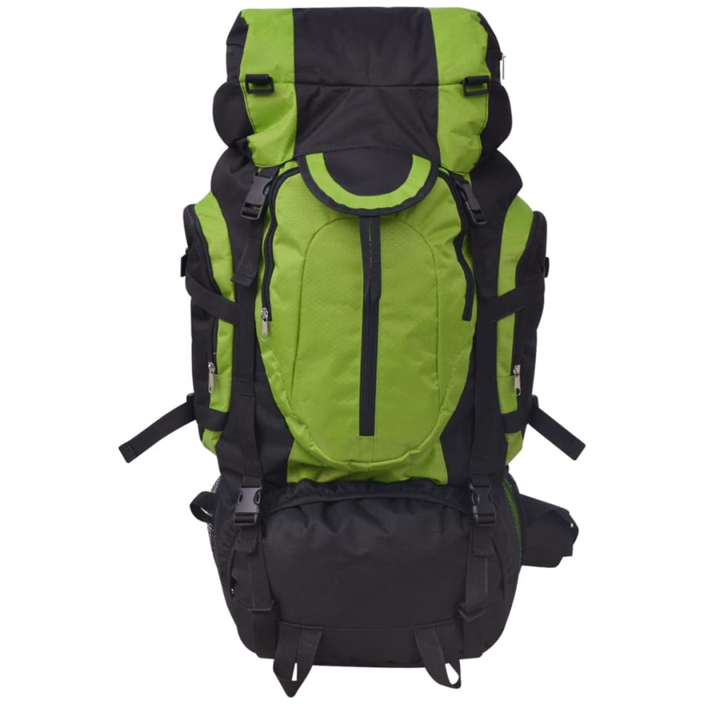 Rugzak Hiking XXL 75L Zwart/Groen - 35% Korting!