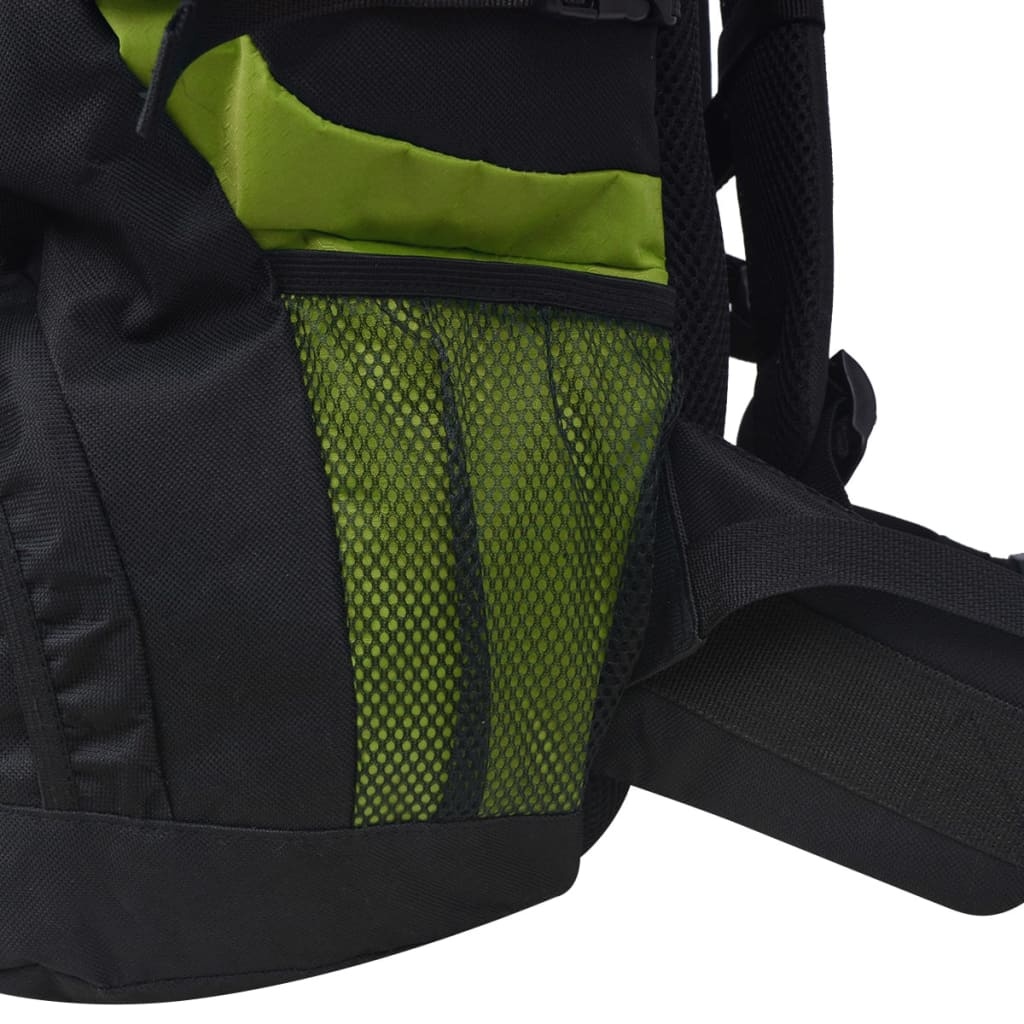 Rugzak Hiking XXL 75L Zwart/Groen - 35% Korting!