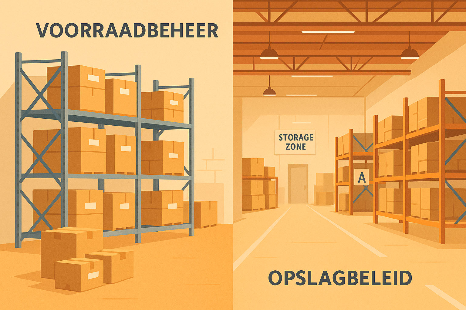 Voorraadbeheer vs. opslagbeleid: verschillen uitgelegd