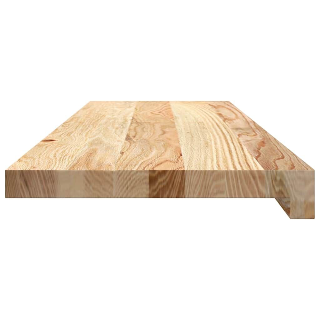 VidaXL Eiken Vensterbanken 80x25cm (2 st) - 41% Korting!