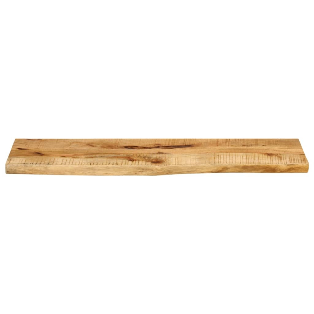 Massief Mangohouten Tafelblad 110cm - Natuurlijke Rand - 35% Korting!
