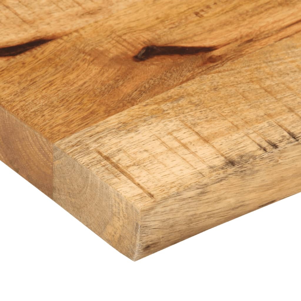 Massief Mangohouten Tafelblad 110cm - Natuurlijke Rand - 35% Korting!