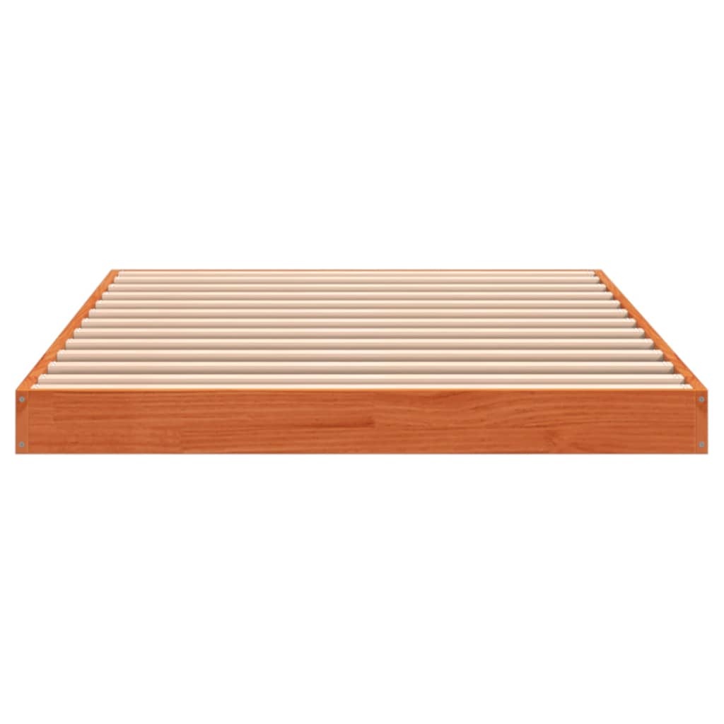 vidaXL Bedframe 90x190 Grenen Wasbruin -35% Korting!