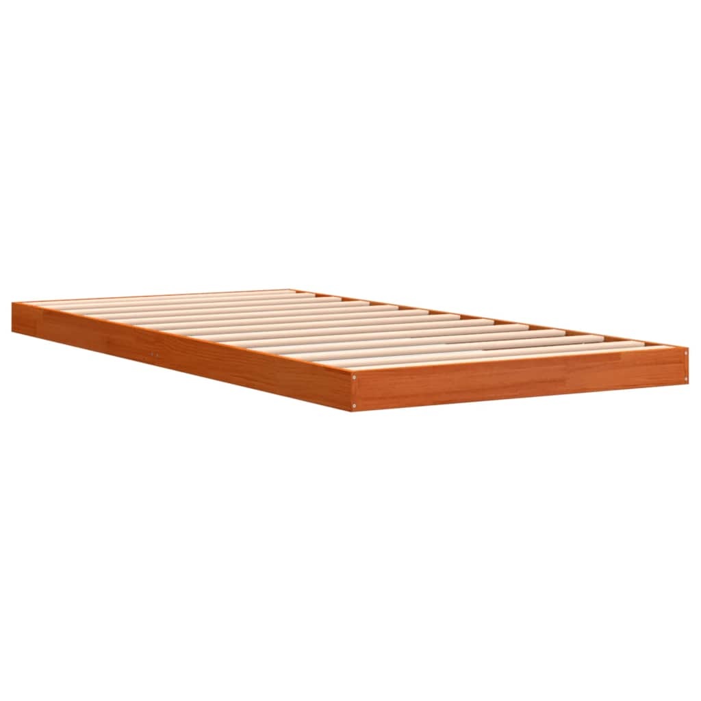 vidaXL Bedframe 90x190 Grenen Wasbruin -35% Korting!