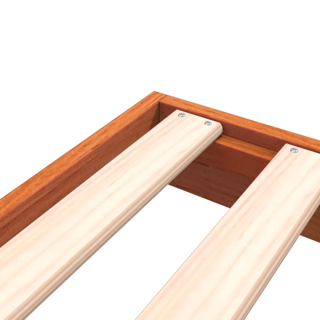 vidaXL Bedframe 90x190 Grenen Wasbruin -35% Korting!
