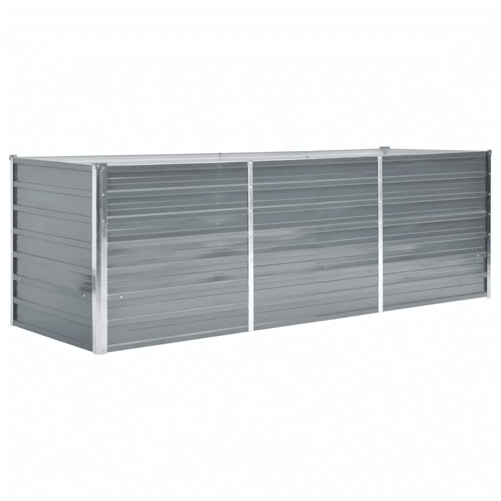 Plantenbak Verhoogd Gegalvaniseerd Staal 240cm - 35% Korting!