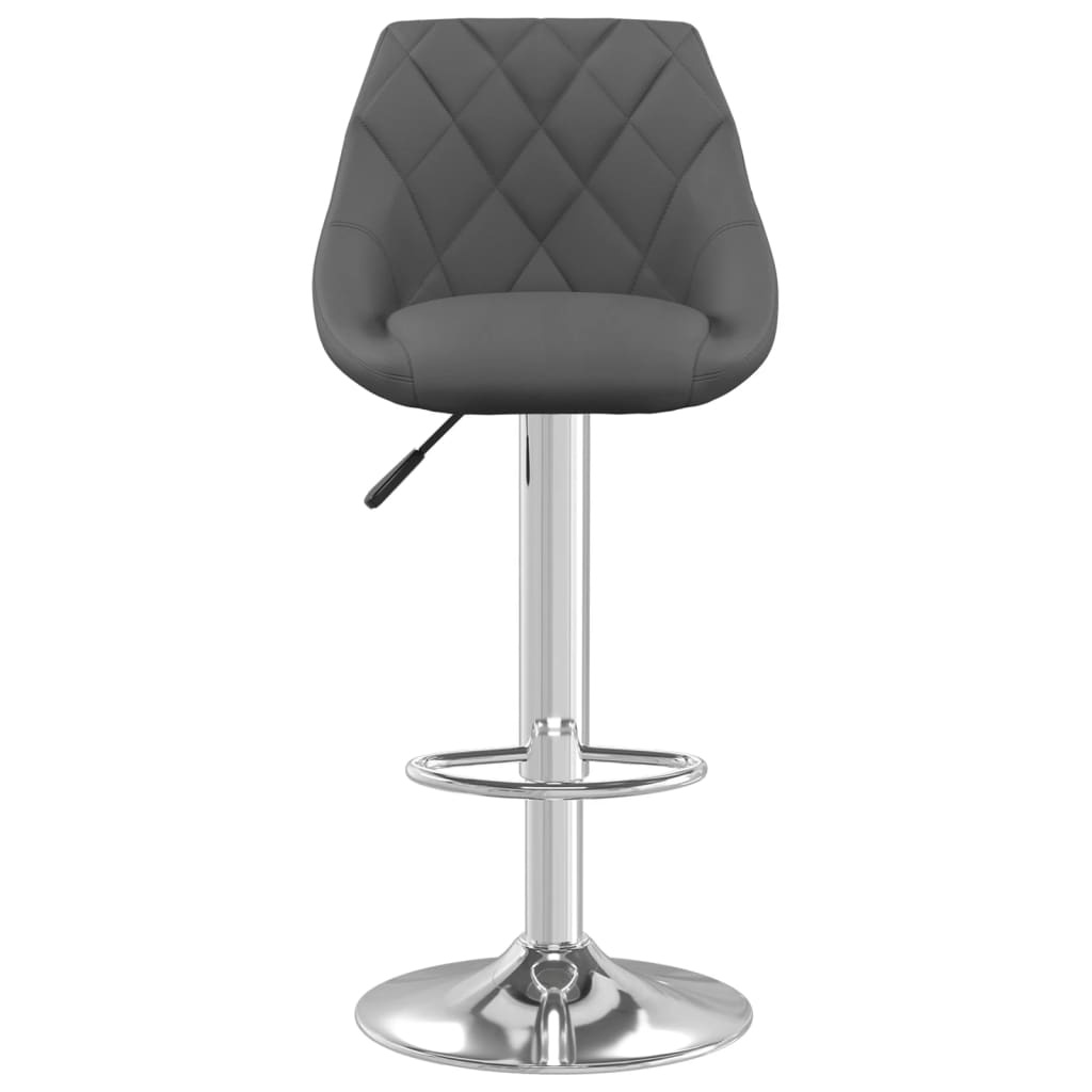 VidaXL Barkrukken (2x) Donkergrijs -35%! Fluwelen Comfort
