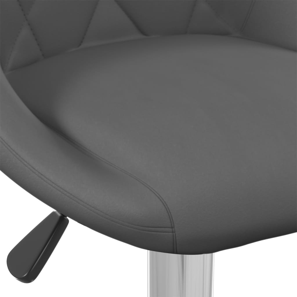 VidaXL Barkrukken (2x) Donkergrijs -35%! Fluwelen Comfort