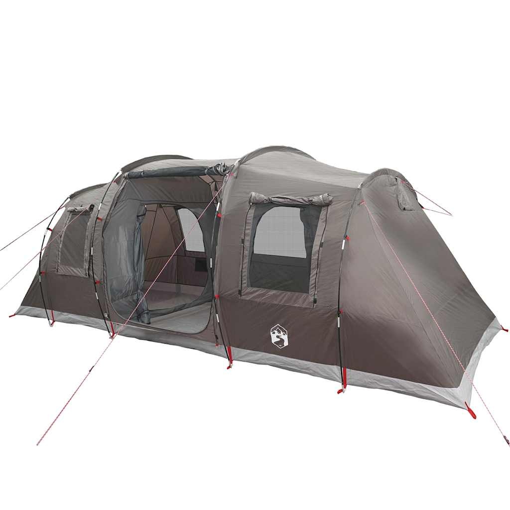 vidaXL Tunneltent 6-persoons Bruin - 35% Korting!