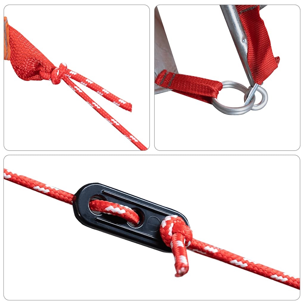 vidaXL Tunneltent 6-persoons Bruin - 35% Korting!