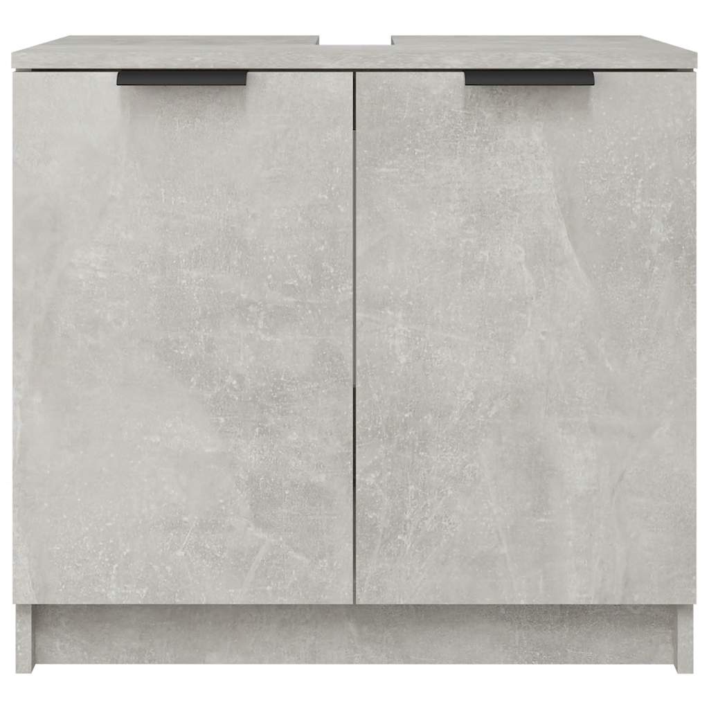 vidaXL Badkamerkast Betongrijs 64,5cm - 35% Korting!