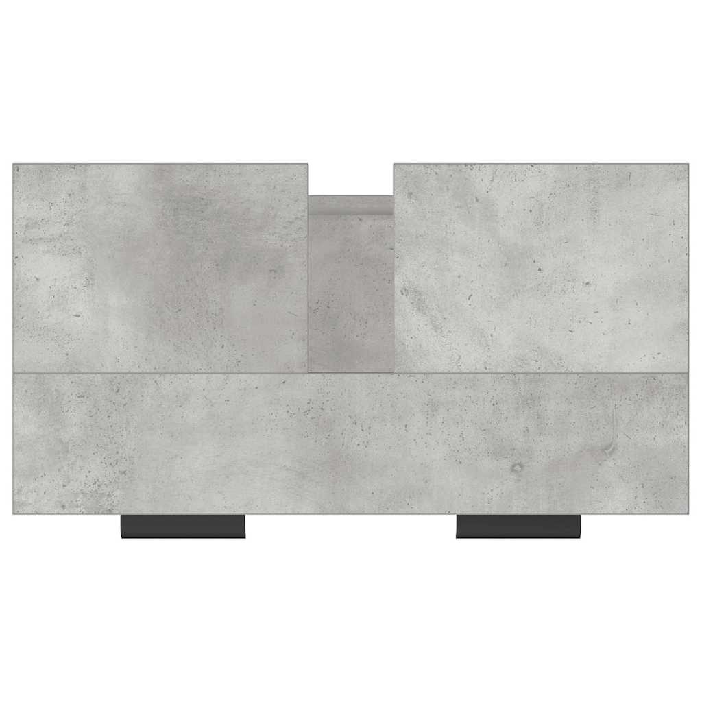 vidaXL Badkamerkast Betongrijs 64,5cm - 35% Korting!