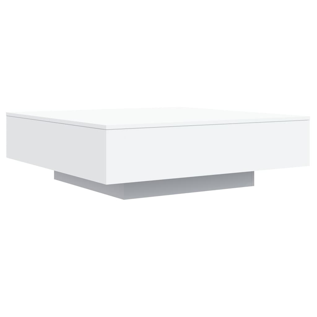 VidaXL LED Salontafel Wit 100x100 - 35% Korting!
